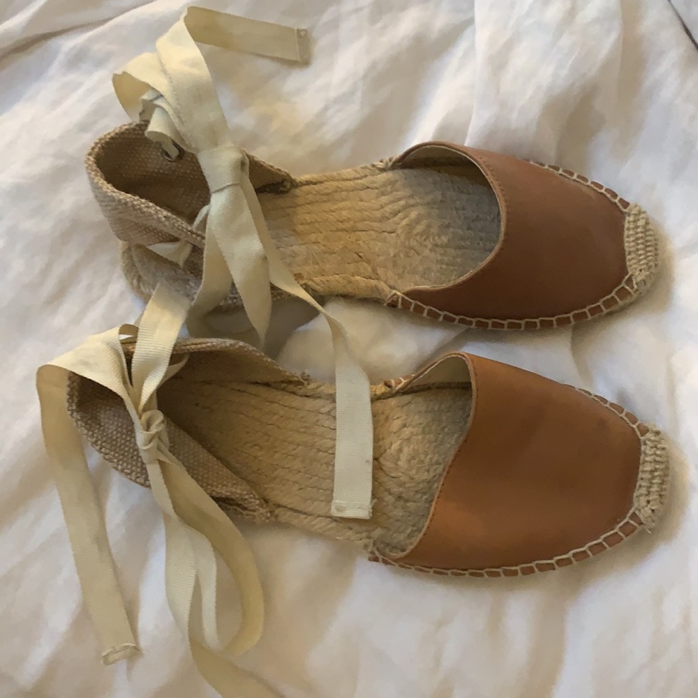 Soludos Leather Espadrille Sandals